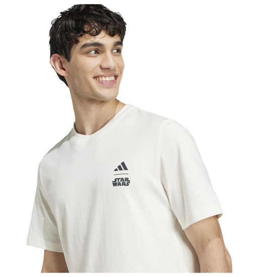 Adidas Ανδρική κοντομάνικη μπλούζα x Star Wars The Mandalorian Back Print Tee